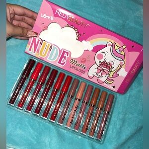 Heydy beauty matte nude lipgloss